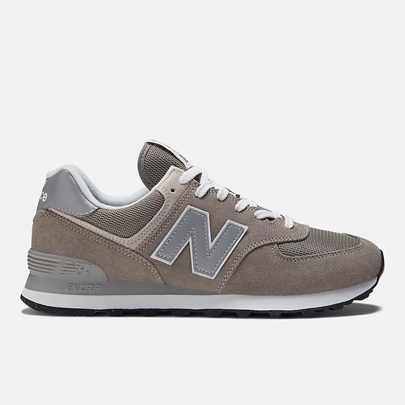 New Balance 574 (Gray) - Picture 1 of 6
